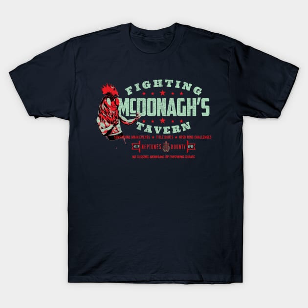 Vintage Fighting McDonagh's Tavern T-Shirt by StudioPM71